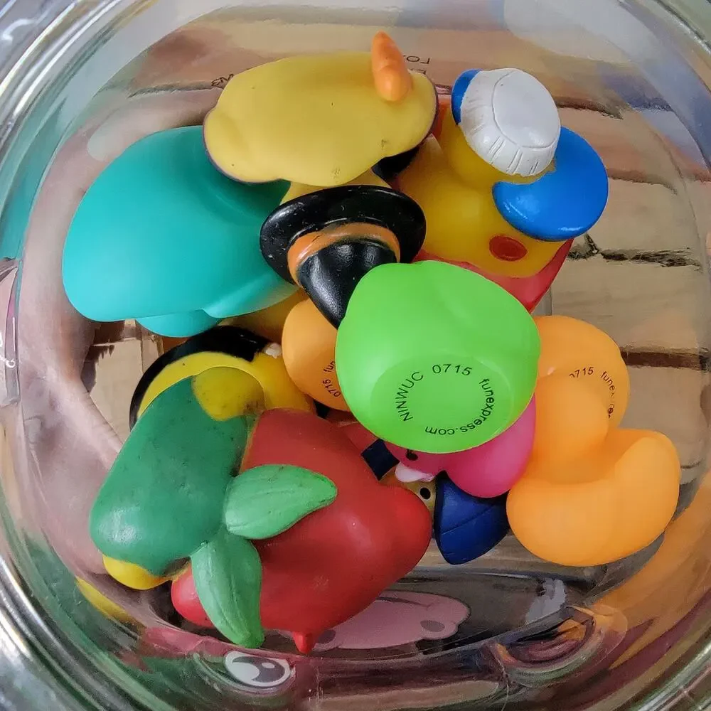 Mystery Jug of Rubber Ducks